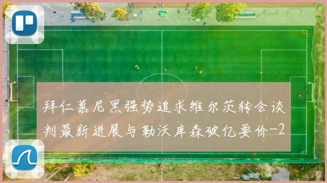 拜仁慕尼黑强势追求维尔茨转会谈判最新进展与勒沃库森破亿要价